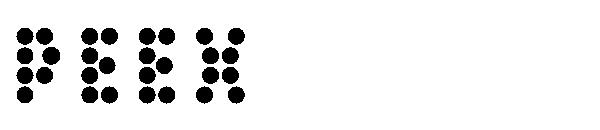peex字体