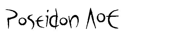 Poseidon AOE字体