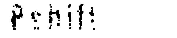 Pshift字体