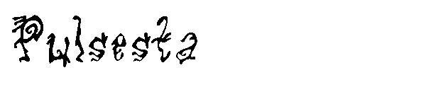 Pulsesta字体