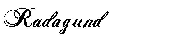 Radagund字体