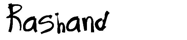 Rashand字体
