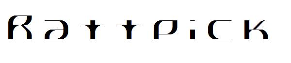 Rattpick字体