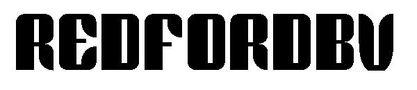Redfordbv字体