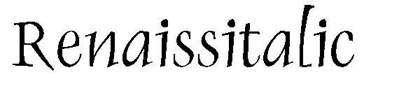 Renaissitalic字体