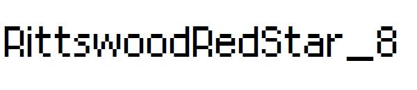 RittswoodRedStar_8字体下载