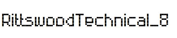 RittswoodTechnical_8字体下载