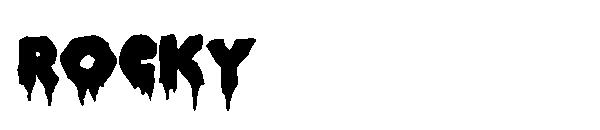 Rocky字体