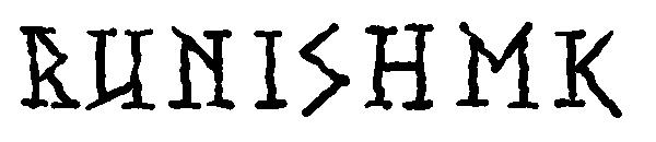 Runishmk字体