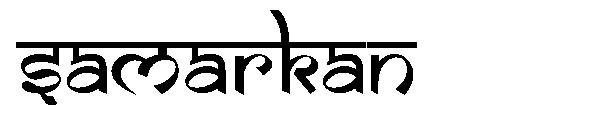 Samarkan字体