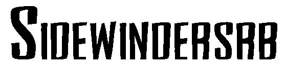 Sidewindersrb字体