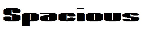 Spacious字体
