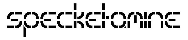 Specketamine字体