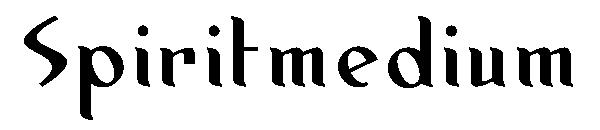 Spiritmedium字体