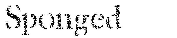Sponged字体