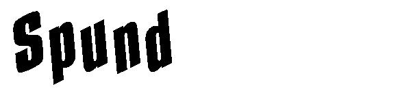 Spund字体