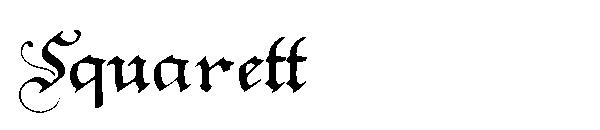 Squarett字体