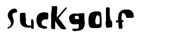 Suckgolf字体