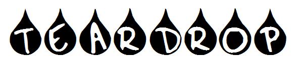 Teardrop字体