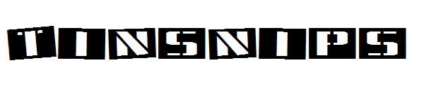 Tinsnips字体