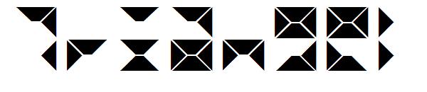 Triangel字体