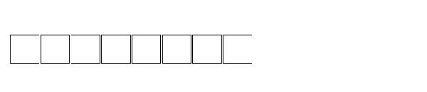 恐怖代表头骨图形字体