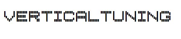 Verticaltuning字体