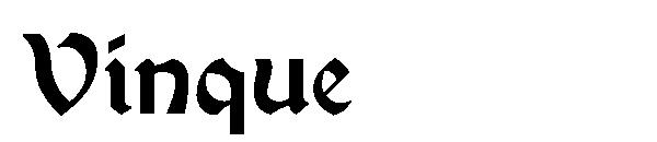 Vinque字体
