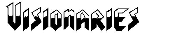 Visionaries字体