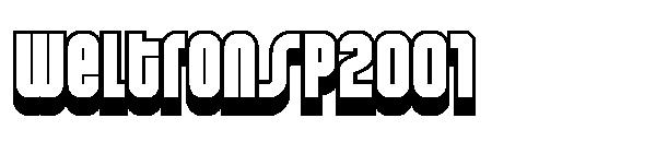 Weltronsp2001字体