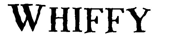 Whiffy字体