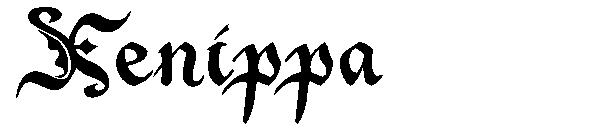 Xenippa字体
