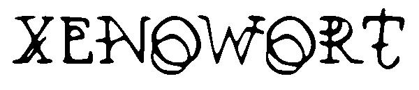 Xenowort字体
