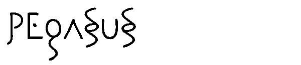 Pegasus字体