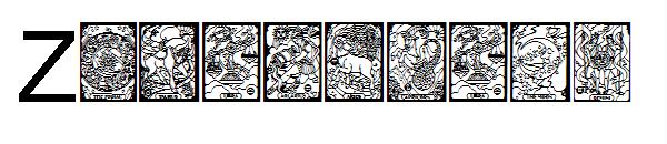 Zodiaclime字体