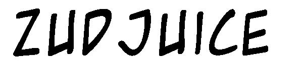 Zudjuice字体