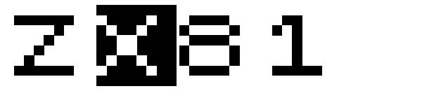 Zx81字体