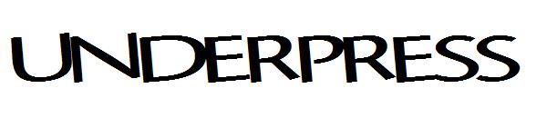 UNDERPRESS字体