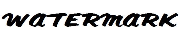 WATERMARK字体