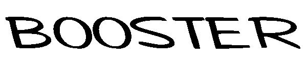 BOOSTER字体