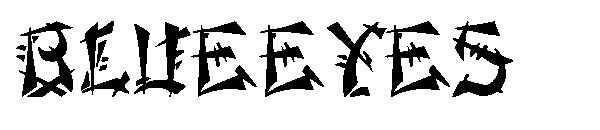 BLUEEYES字体