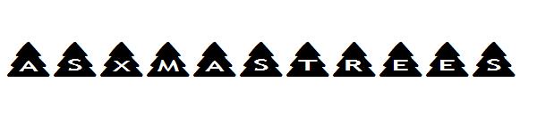 asxmastrees字体