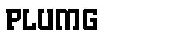 PLUMG字体