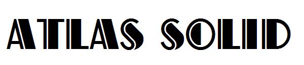 Atlas Solid字体