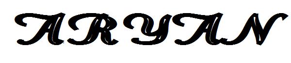 ARYAN字体