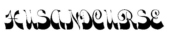 HUSANDCURSE字体