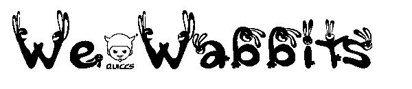 We_Wabbits字体