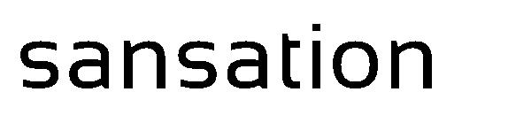 sansation字体