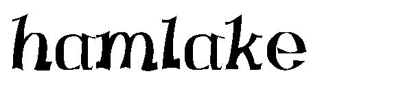 hamlake字体