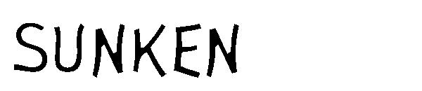 SUNKEN字体